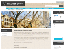 Tablet Screenshot of grachtengalerie.nl